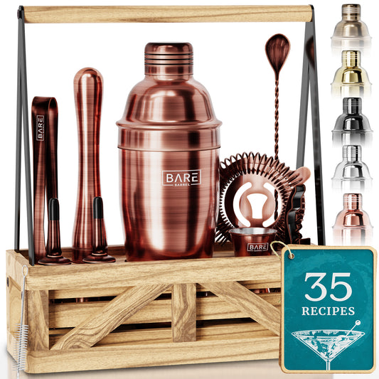 Caddy Cocktail Bartender Kit - Copper.