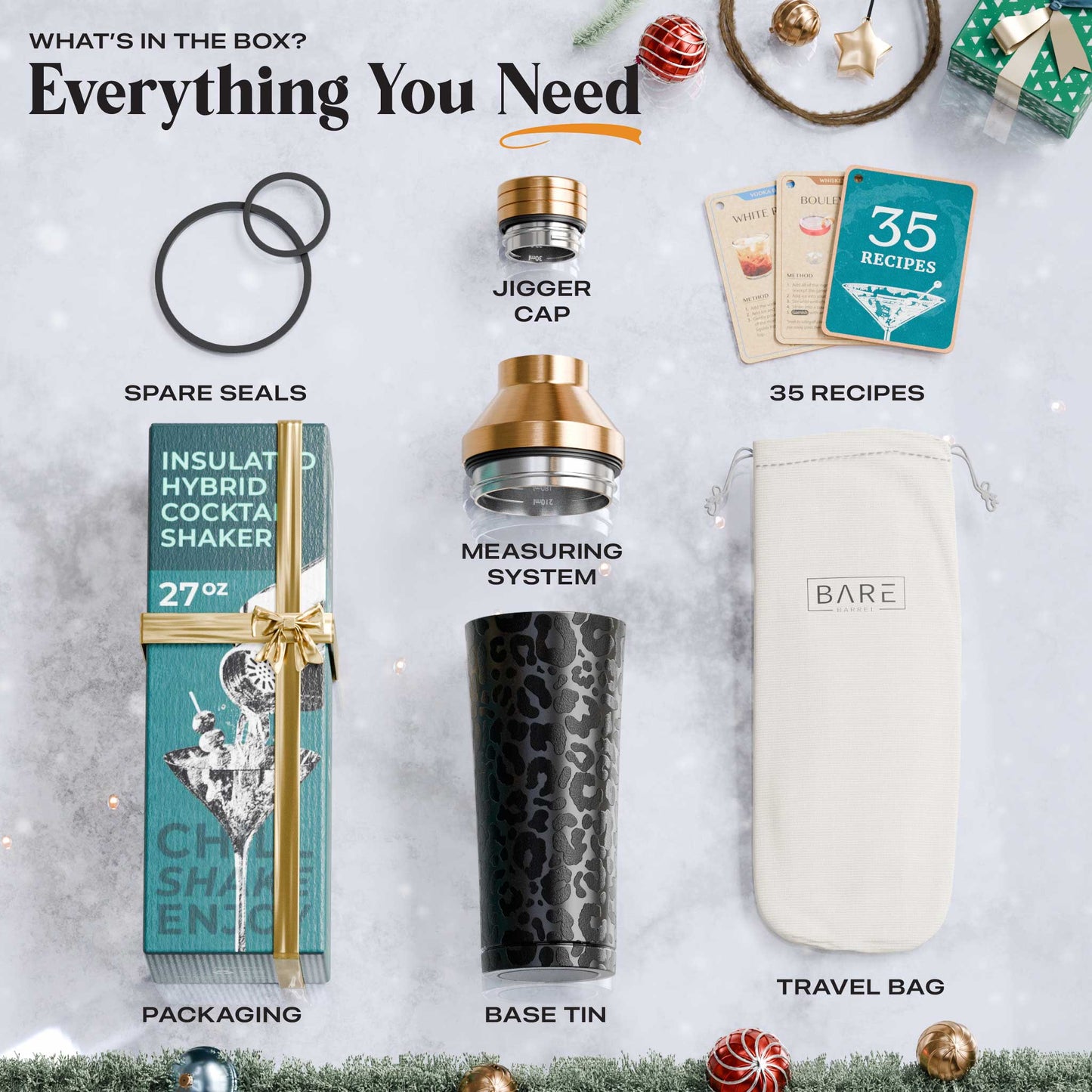 Insulated Cocktail Shaker