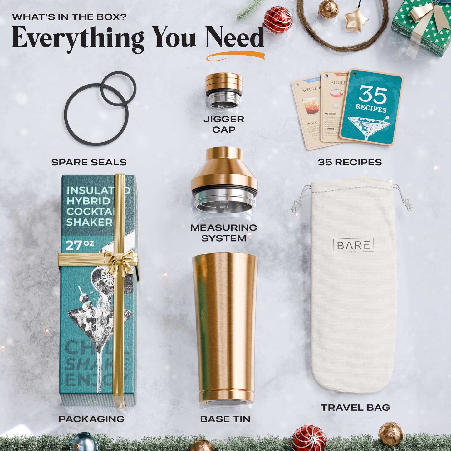 Insulated Cocktail Shaker