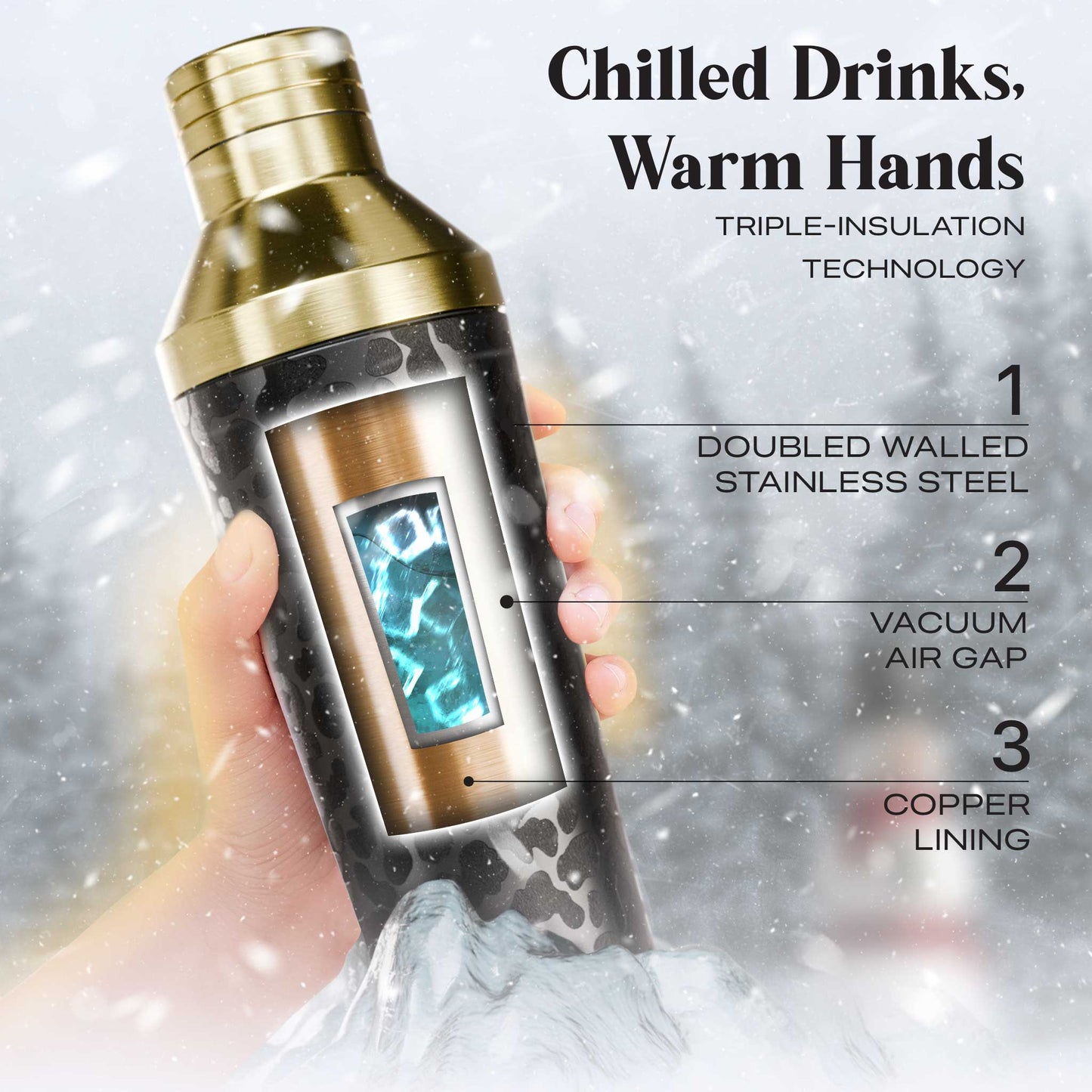 Insulated Cocktail Shaker