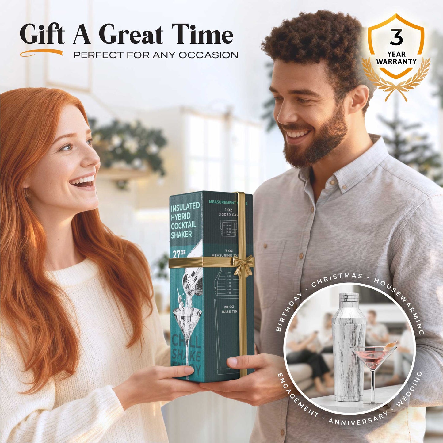 Insulated Cocktail Shaker