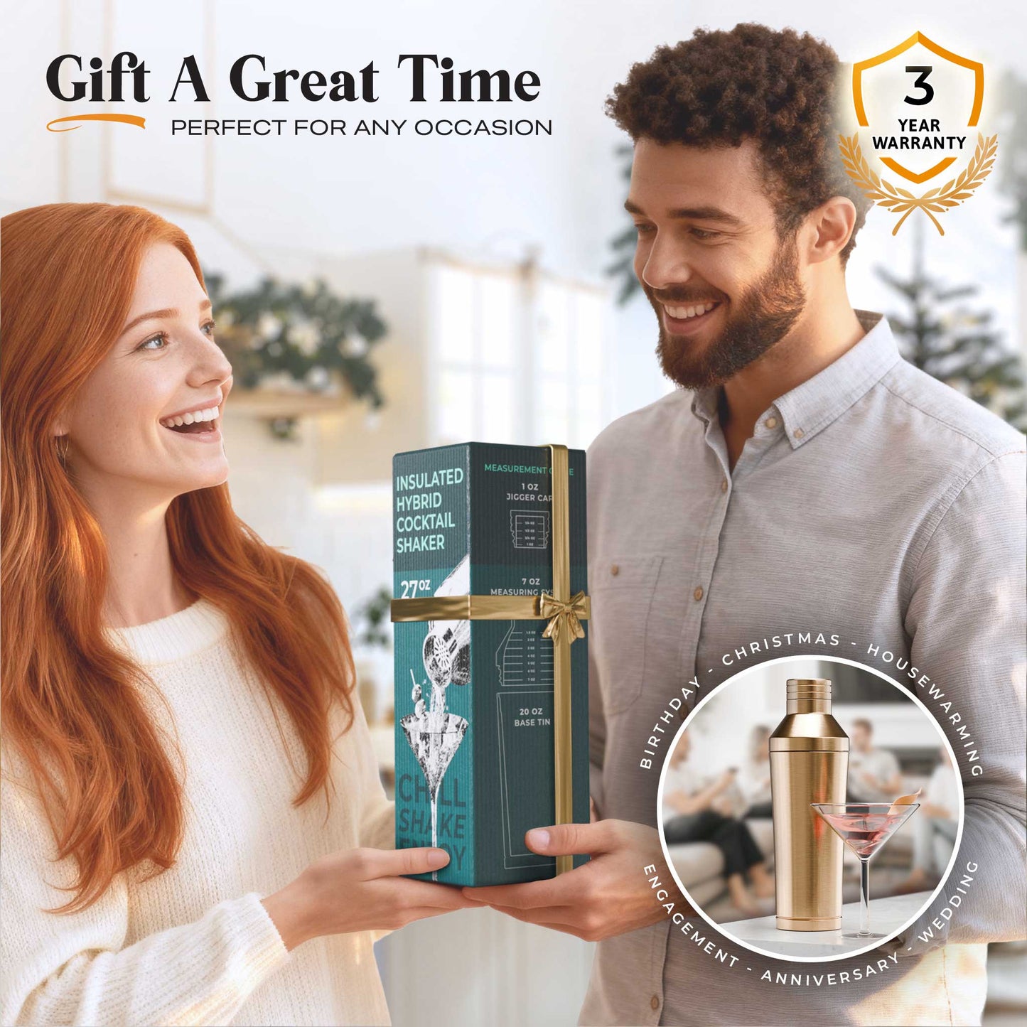 Insulated Cocktail Shaker