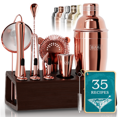 Original Cobbler Bartender Kit - Espresso Rose