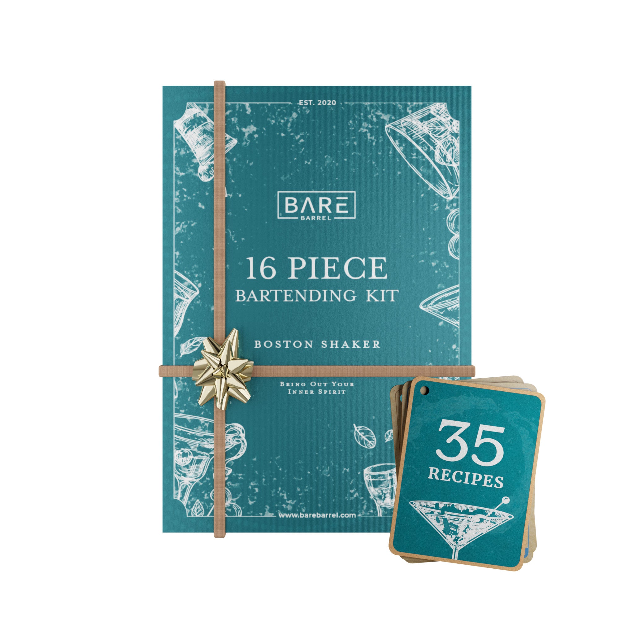 Bare Barrel Boston Bartender Kit - Thumbnail 5