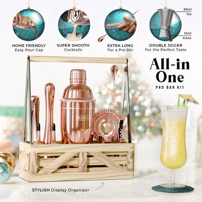 Rustic Cobbler Bartender Kit