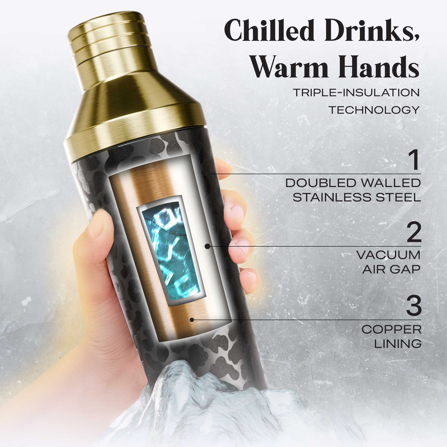 Insulated Cocktail Shaker
