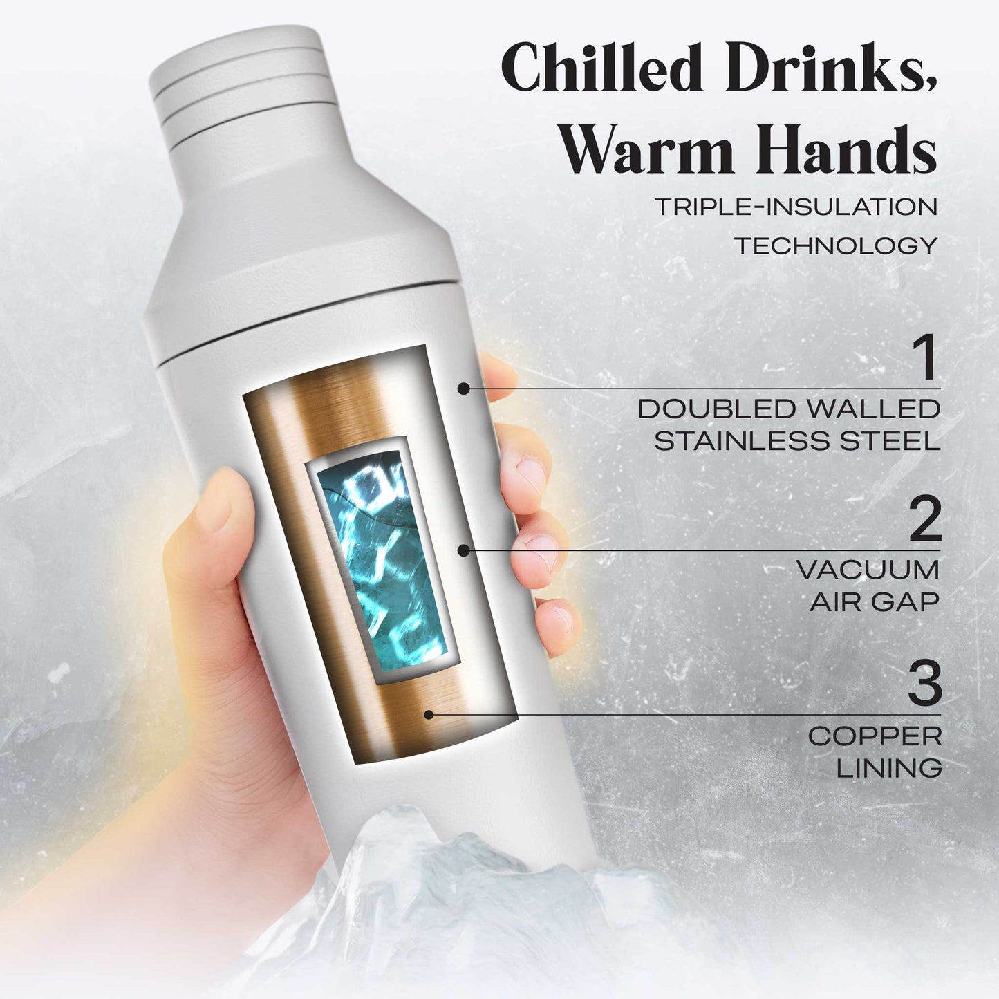 Insulated Cocktail Shaker