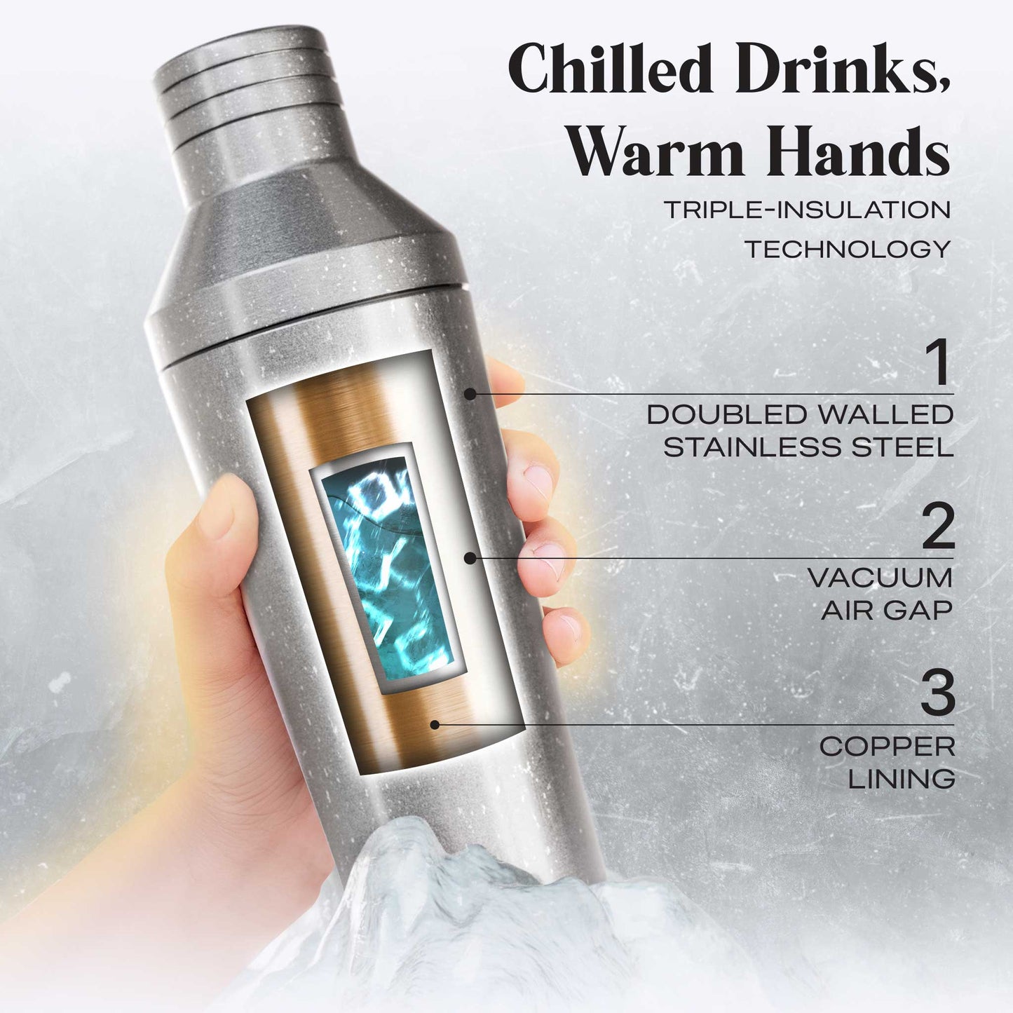 Insulated Cocktail Shaker