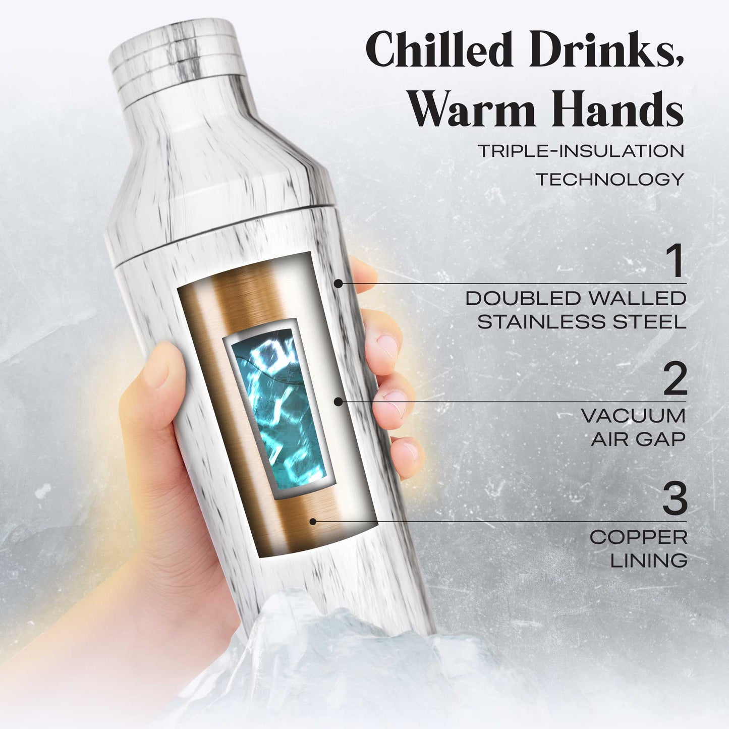 Insulated Cocktail Shaker