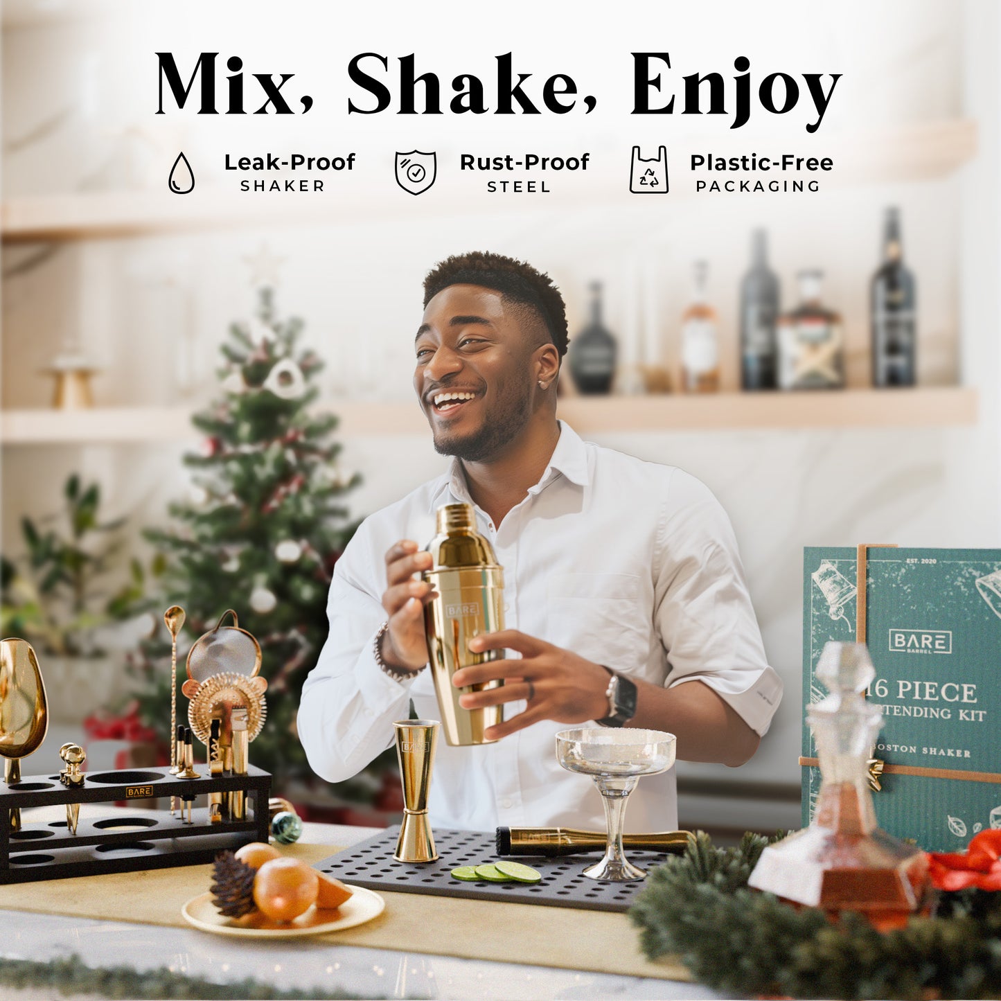 Classic Cobbler Bartender Kit