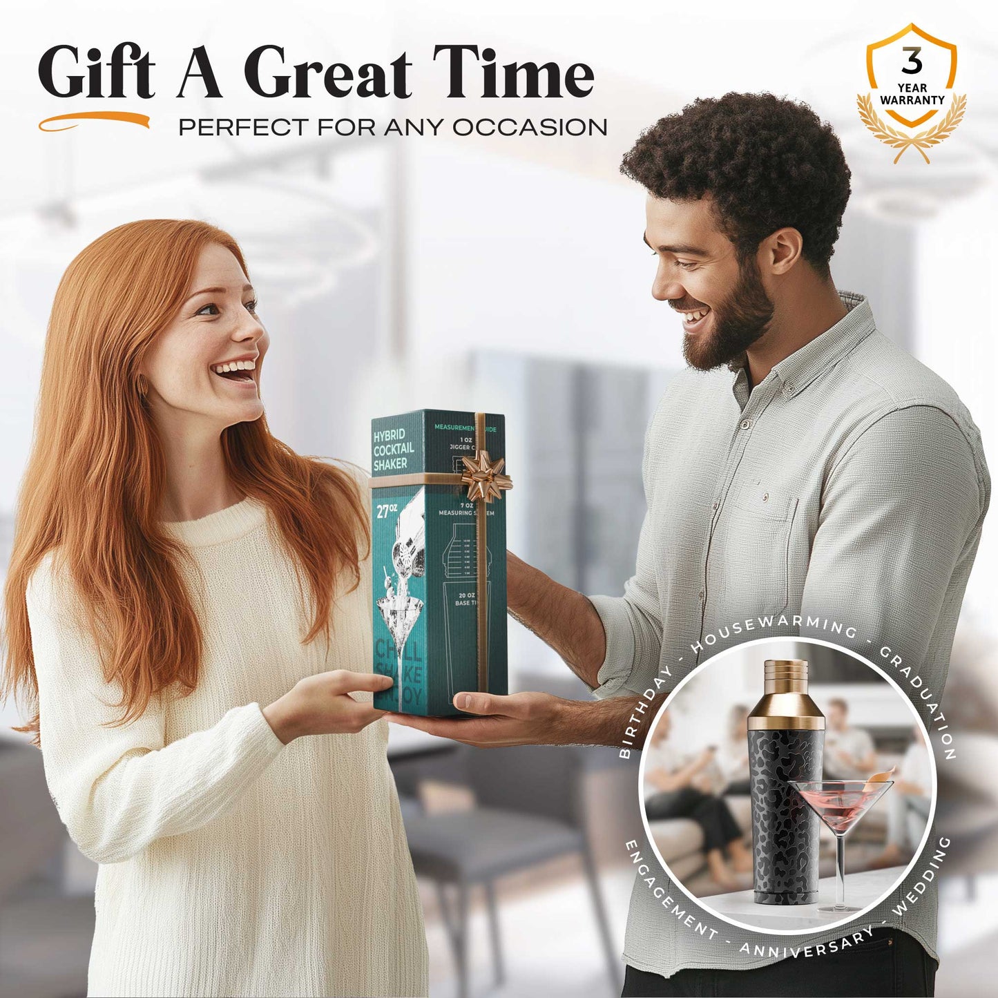 Insulated Cocktail Shaker