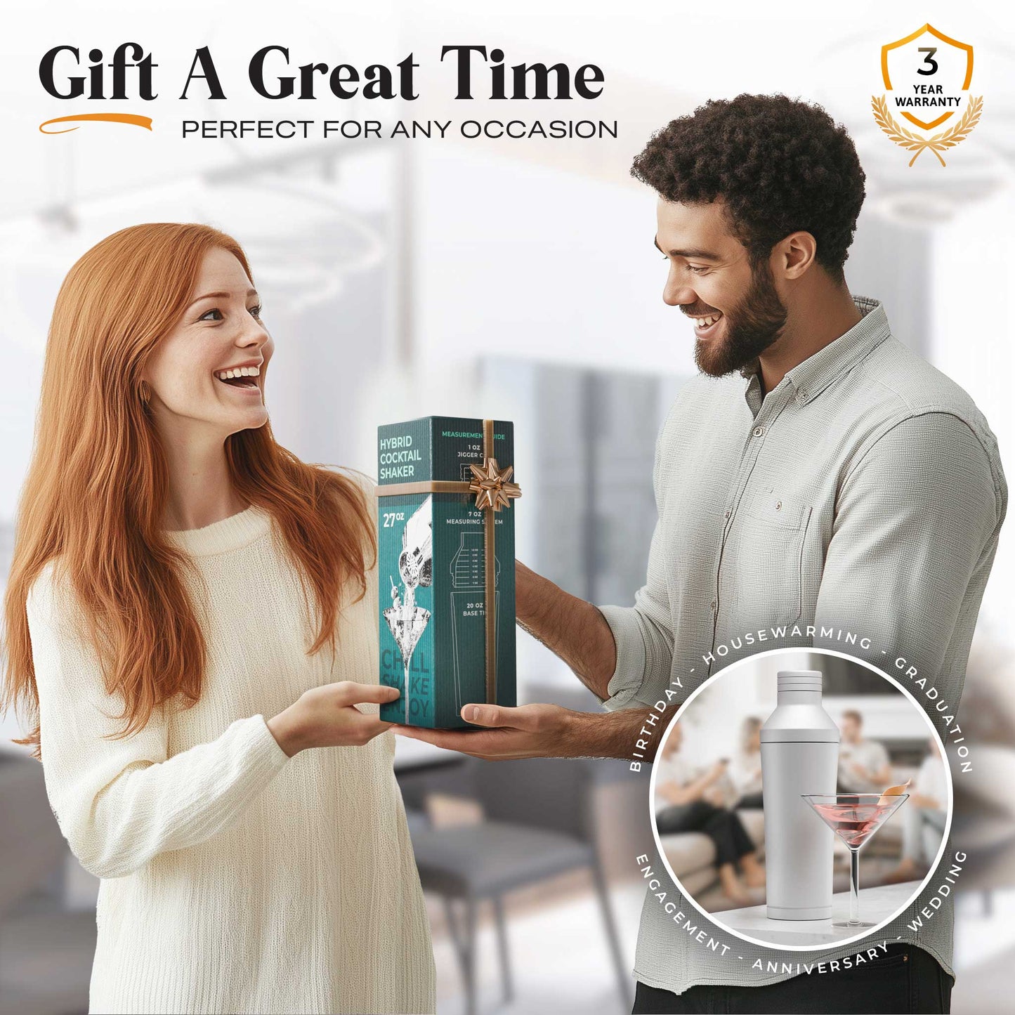 Insulated Cocktail Shaker