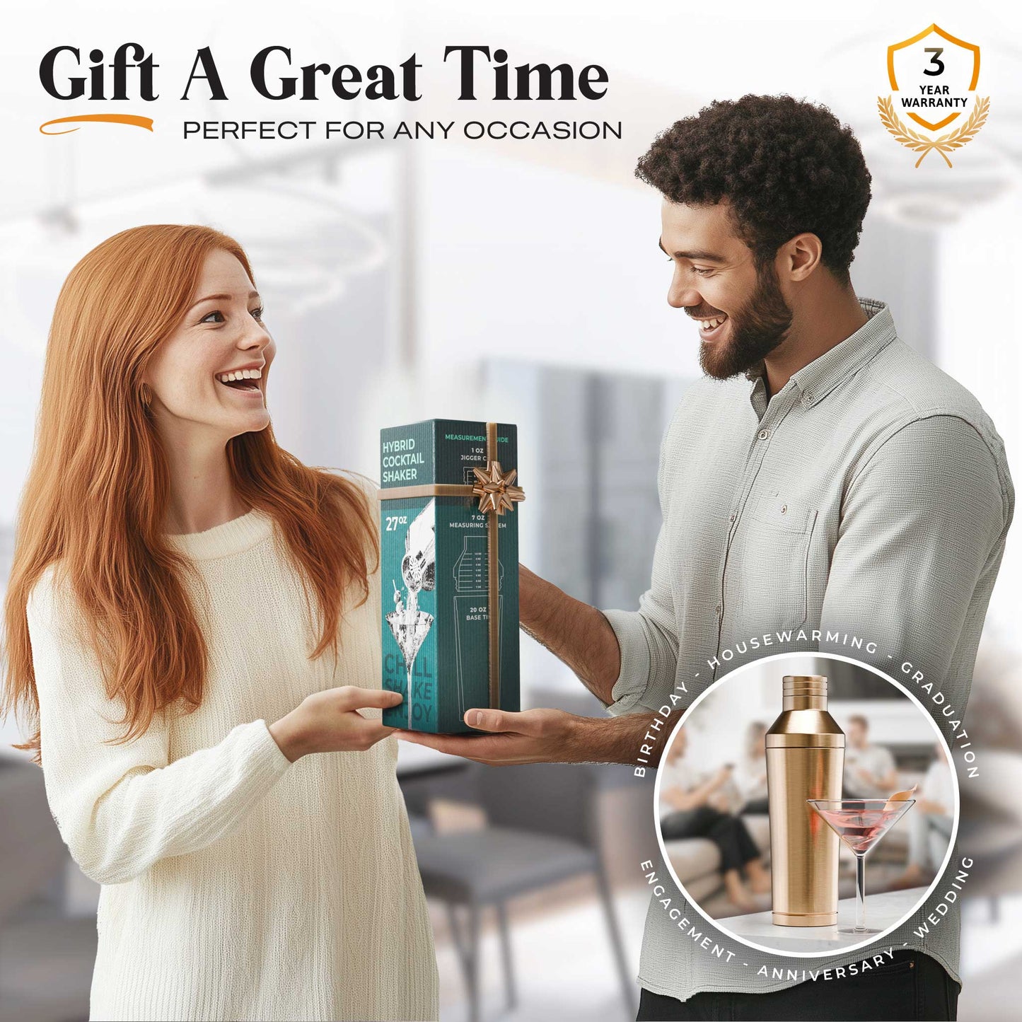 Insulated Cocktail Shaker