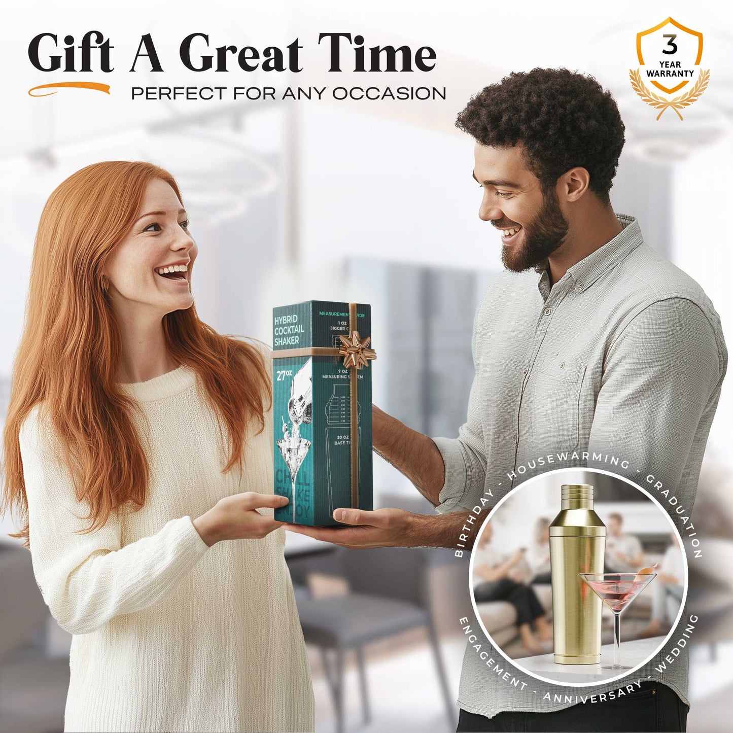 Insulated Cocktail Shaker