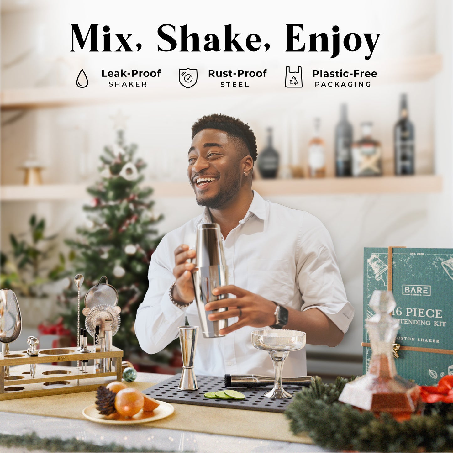 Classic Boston Bartender Kit