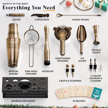 Classic Boston Bartender Kit