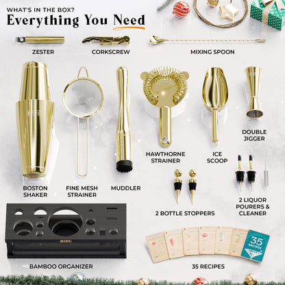 Classic Boston Bartender Kit