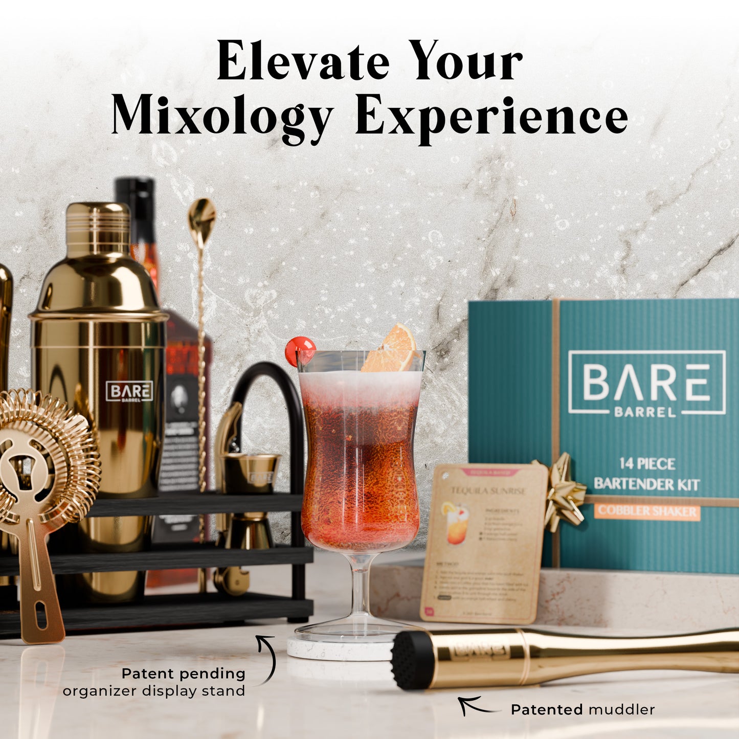 Modern Cobbler Bartender Kit