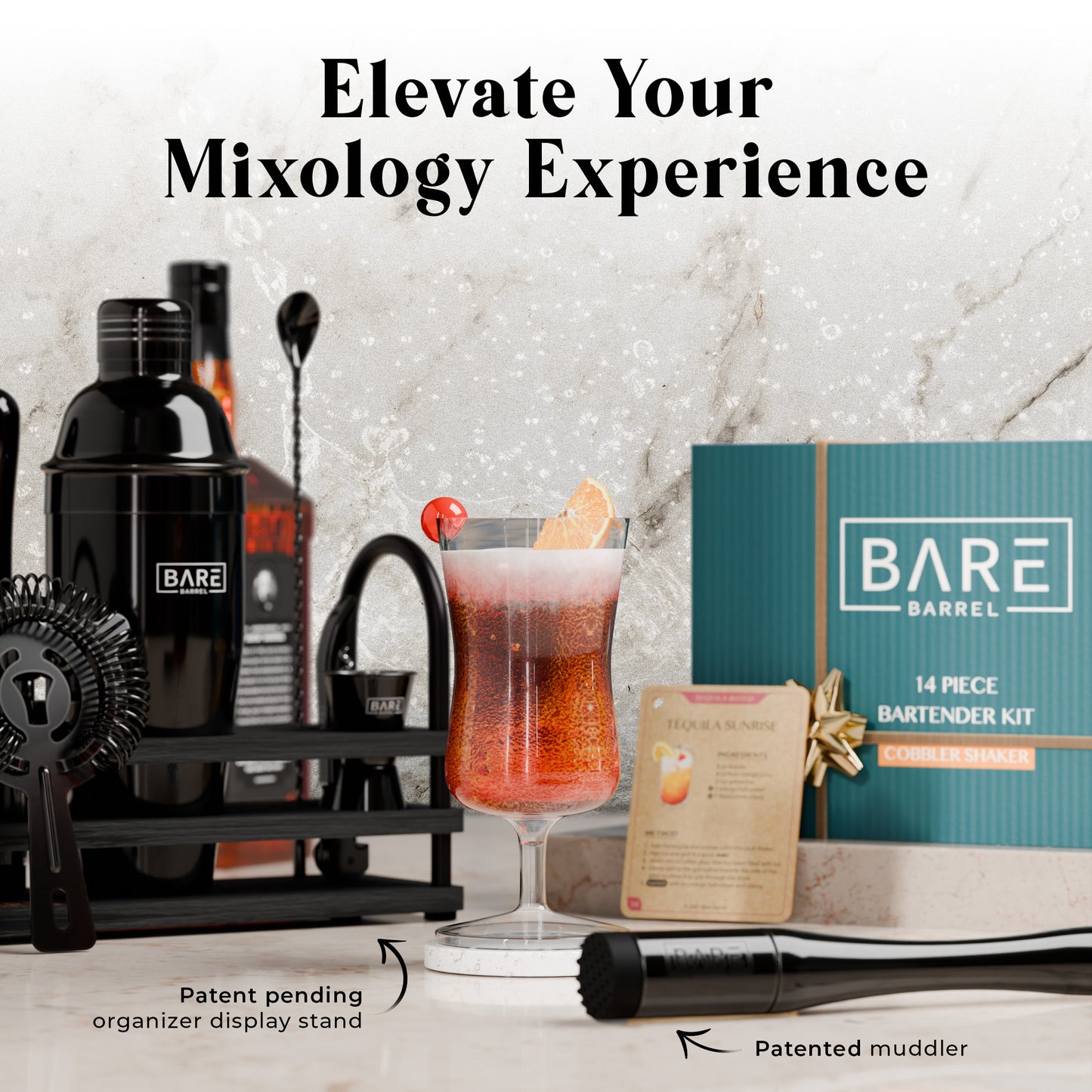 Modern Cobbler Bartender Kit