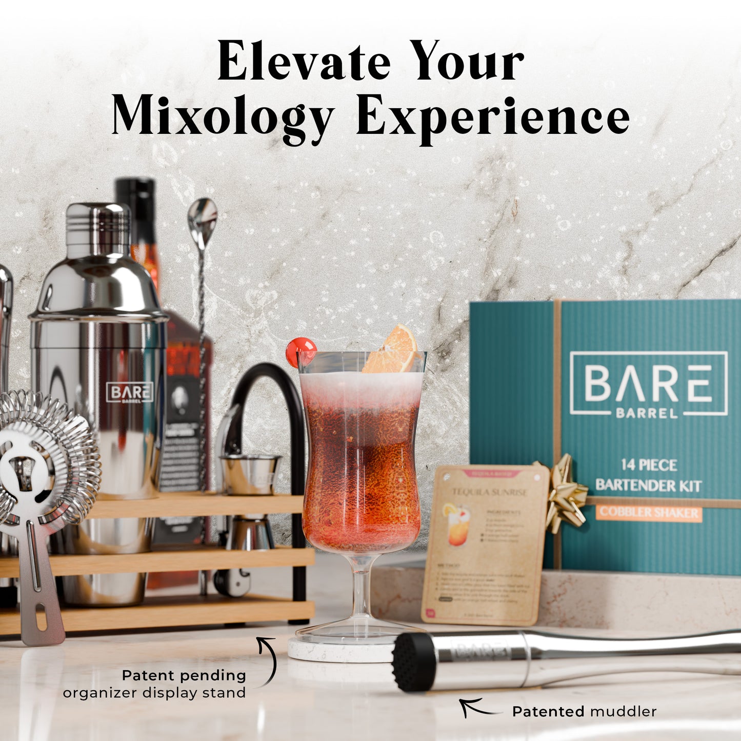 Modern Cobbler Bartender Kit