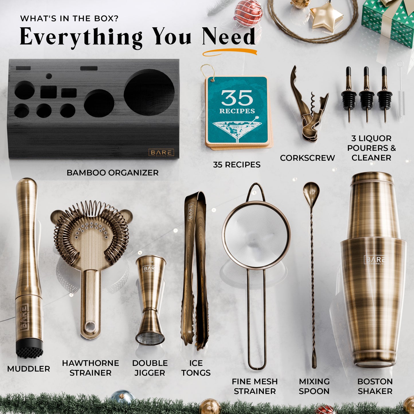 Original Boston Bartender Kit