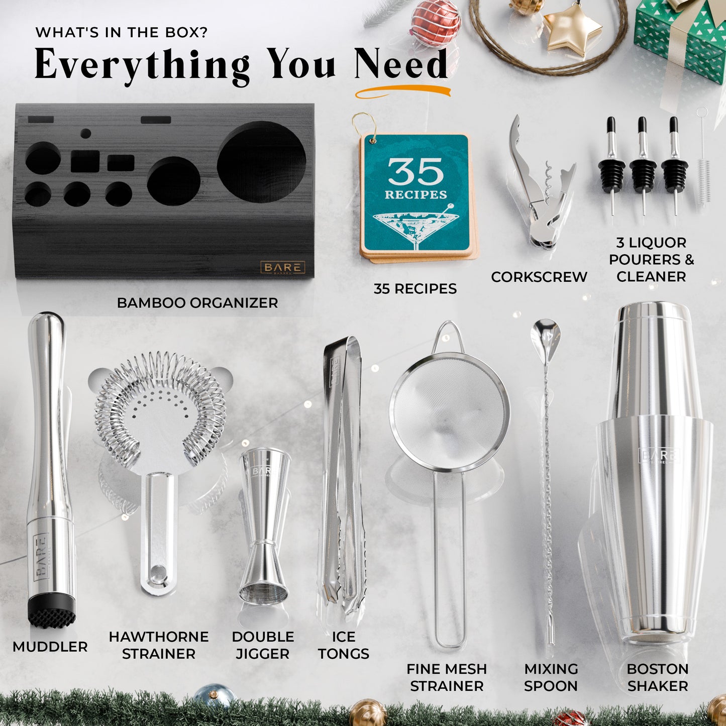 Original Boston Bartender Kit