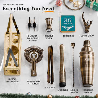 Rustic Cobbler Bartender Kit
