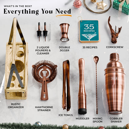 Rustic Cobbler Bartender Kit