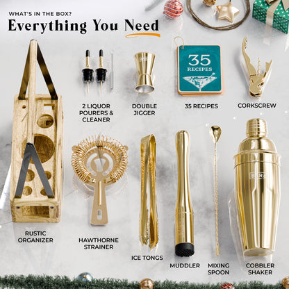 Rustic Cobbler Bartender Kit