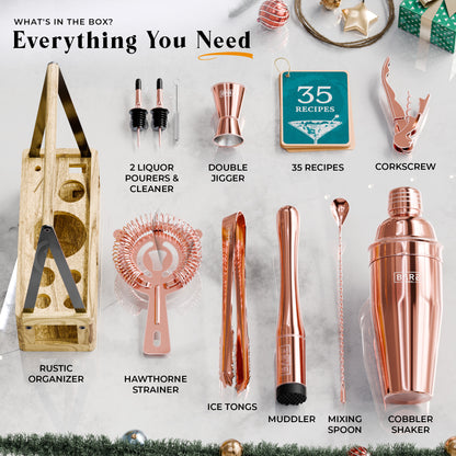 Rustic Cobbler Bartender Kit