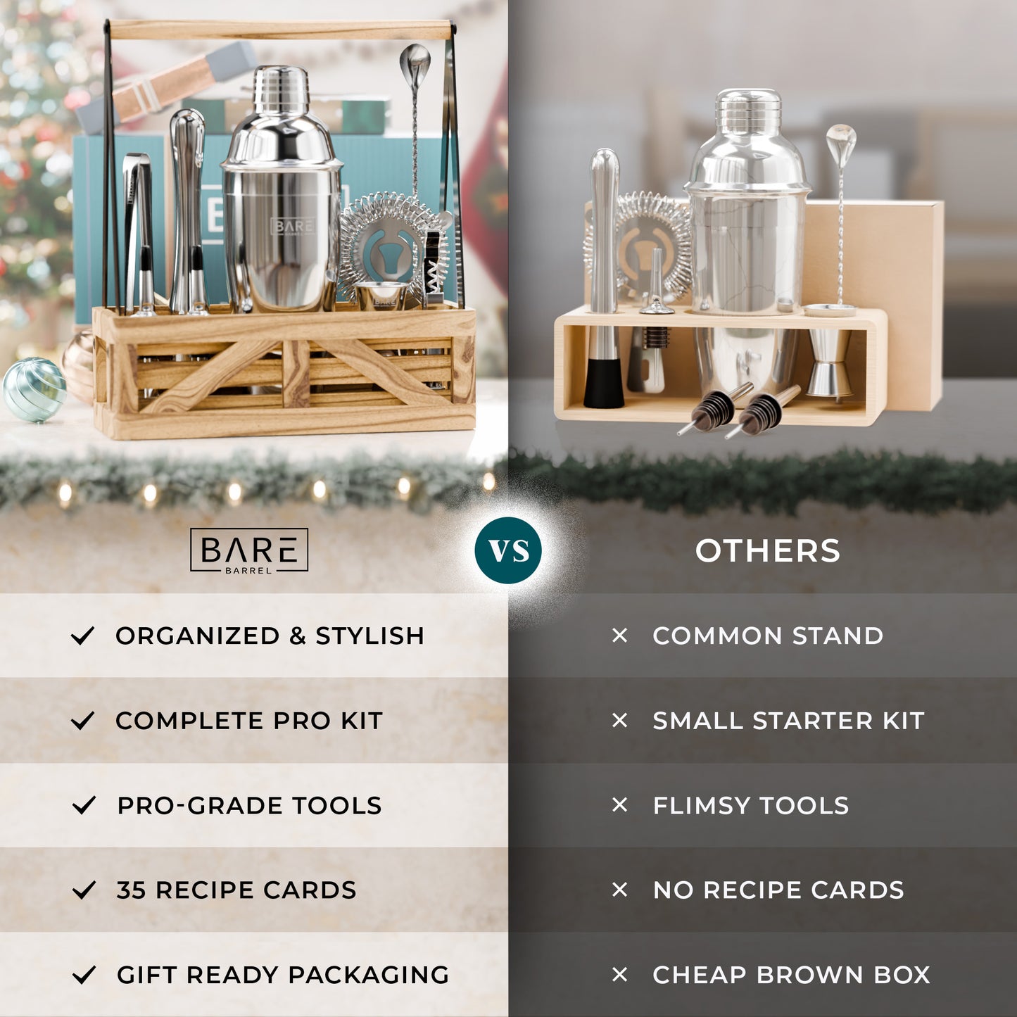 Rustic Cobbler Bartender Kit