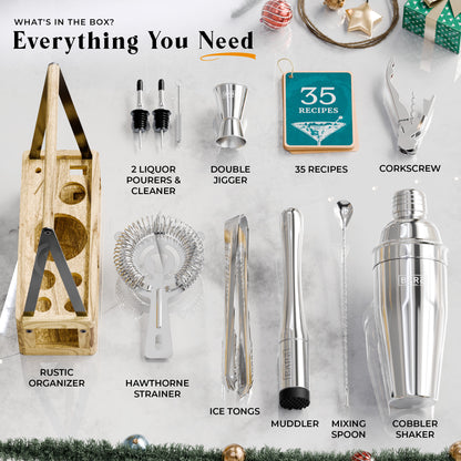 Rustic Cobbler Bartender Kit