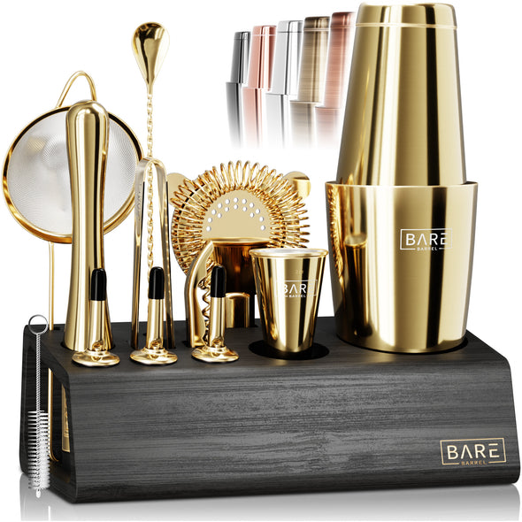 Original Boston Bartender Kit - Silver