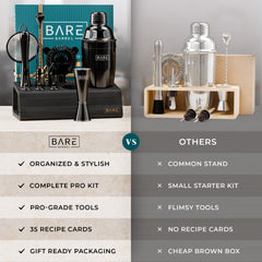 Original Cobbler Bartender Kit - Jet Black