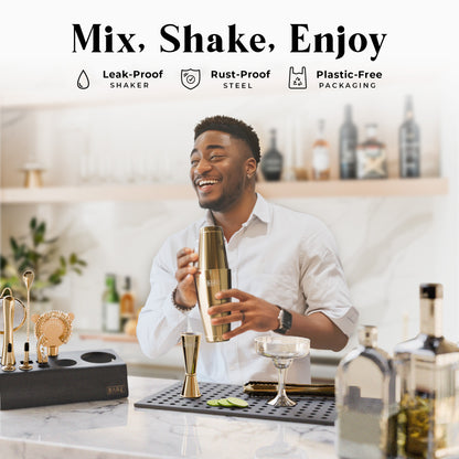 Original Boston Bartender Kit - Gold