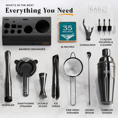 Original Cobbler Bartender Kit - Jet Black