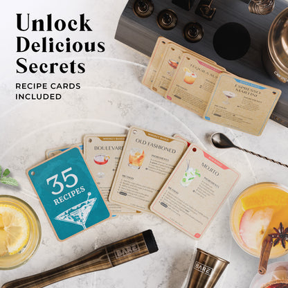 Original Cobbler Bartender Kit - Brushed Brass