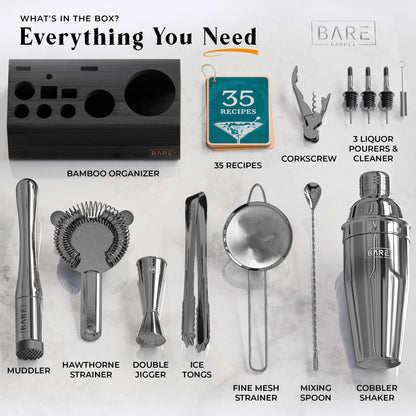 Original Cobbler Bartender Kit - Deep Slate