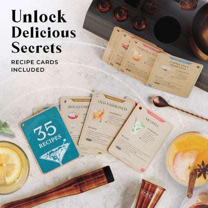 Original Boston Bartender Kit - Chestnut