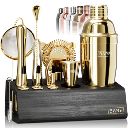 Original Cobbler Bartender Kit - Gold
