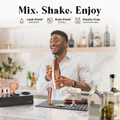 Original Boston Bartender Kit - Rose Gold