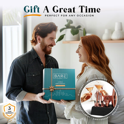 Original Boston Bartender Kit - Rose Gold