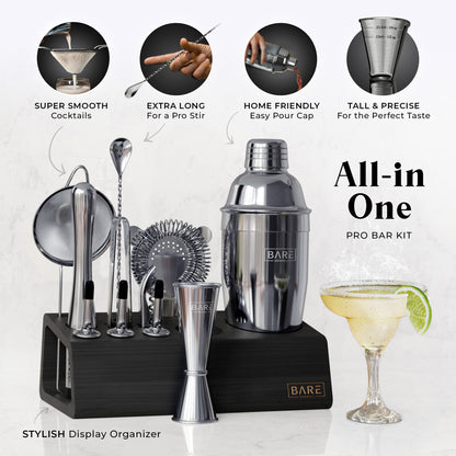 Original Cobbler Bartender Kit - Gray Black