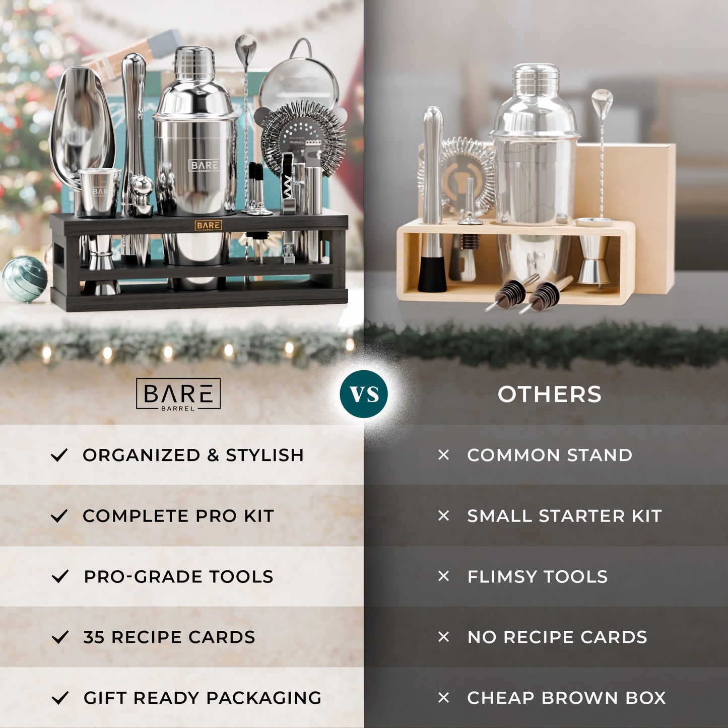 Classic Cobbler Bartender Kit