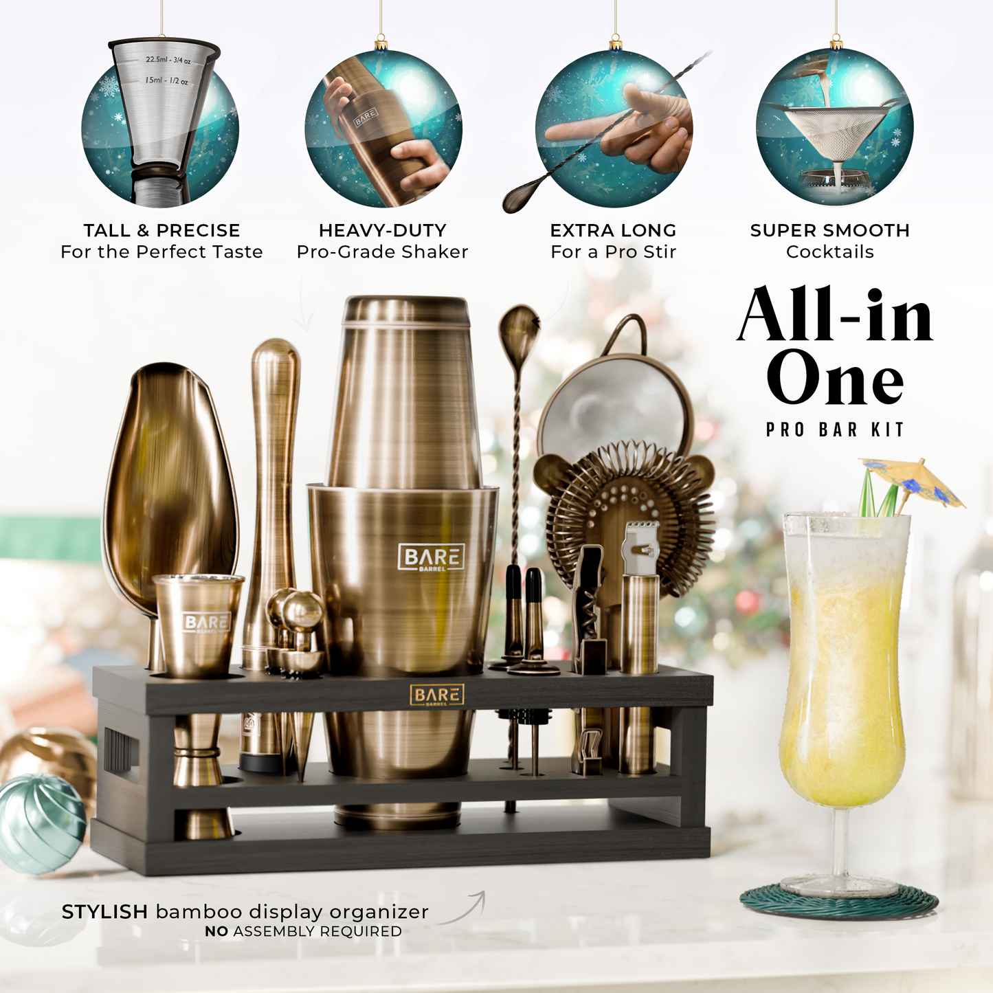 Classic Boston Bartender Kit