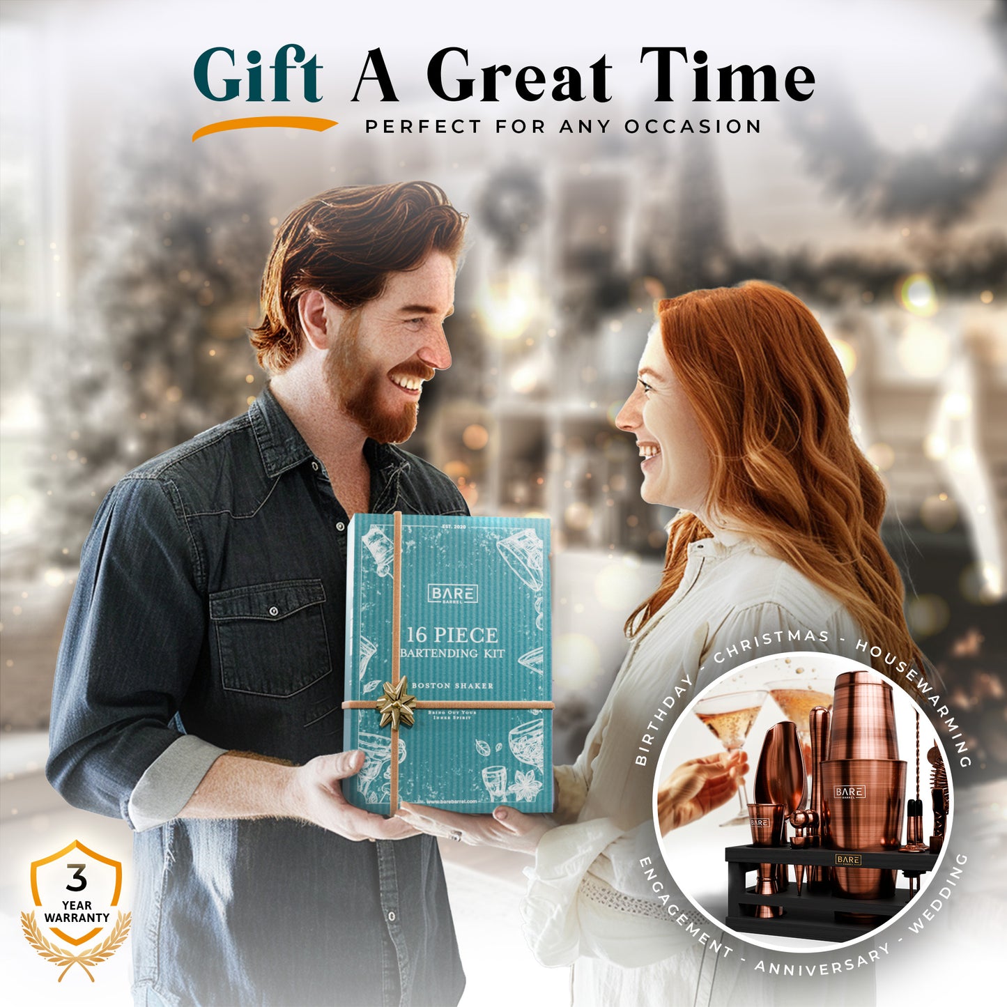 Classic Boston Bartender Kit