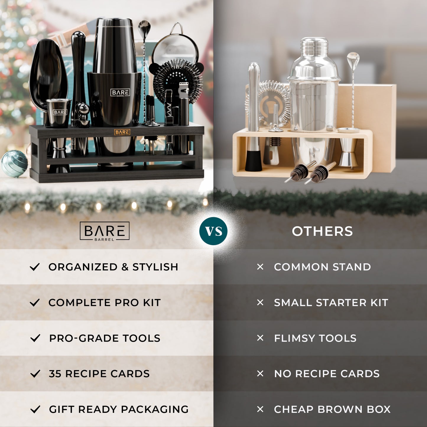 Classic Boston Bartender Kit