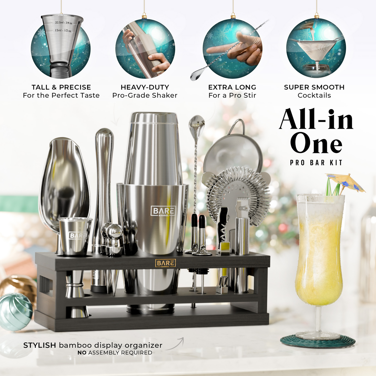 Classic Boston Bartender Kit