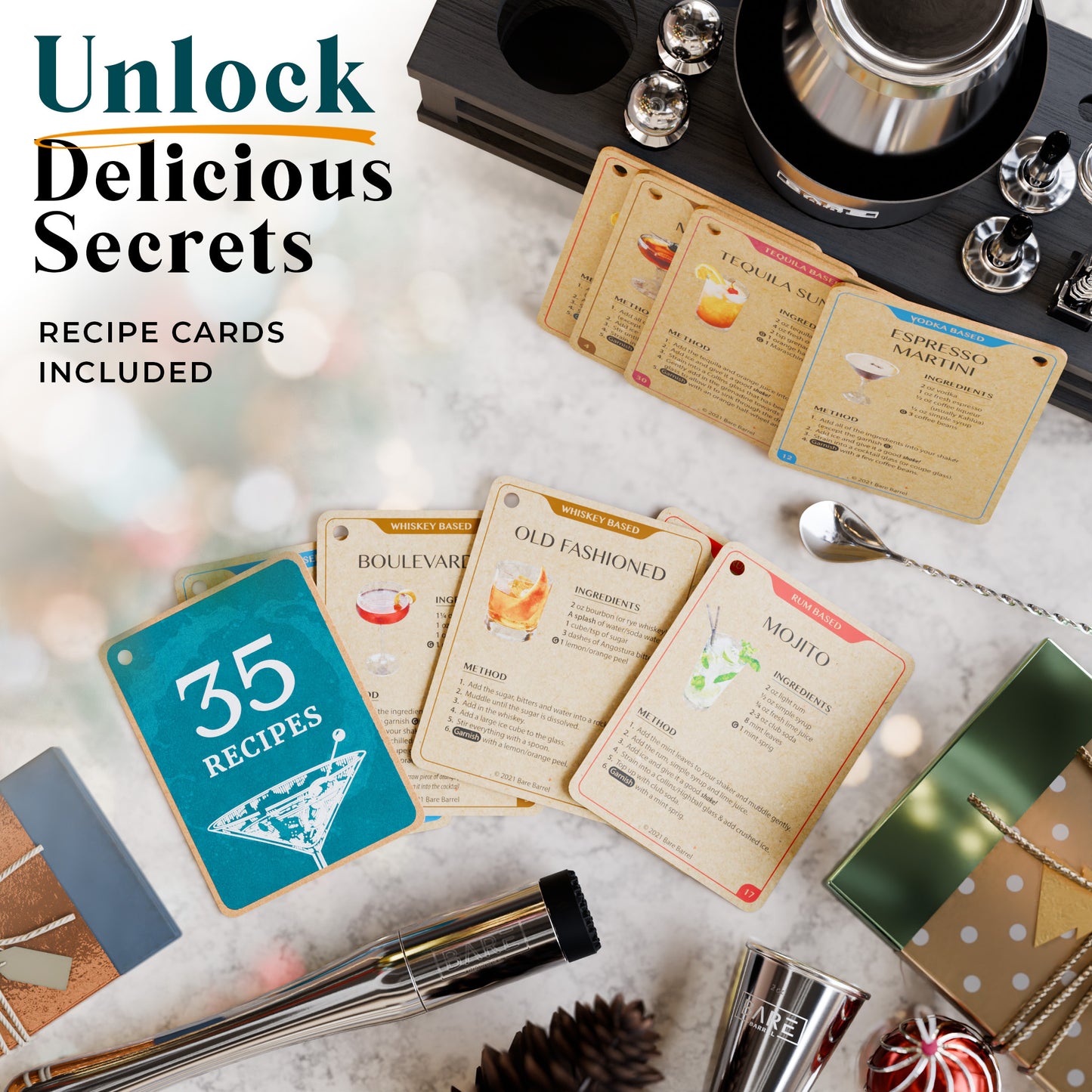 Classic Boston Bartender Kit