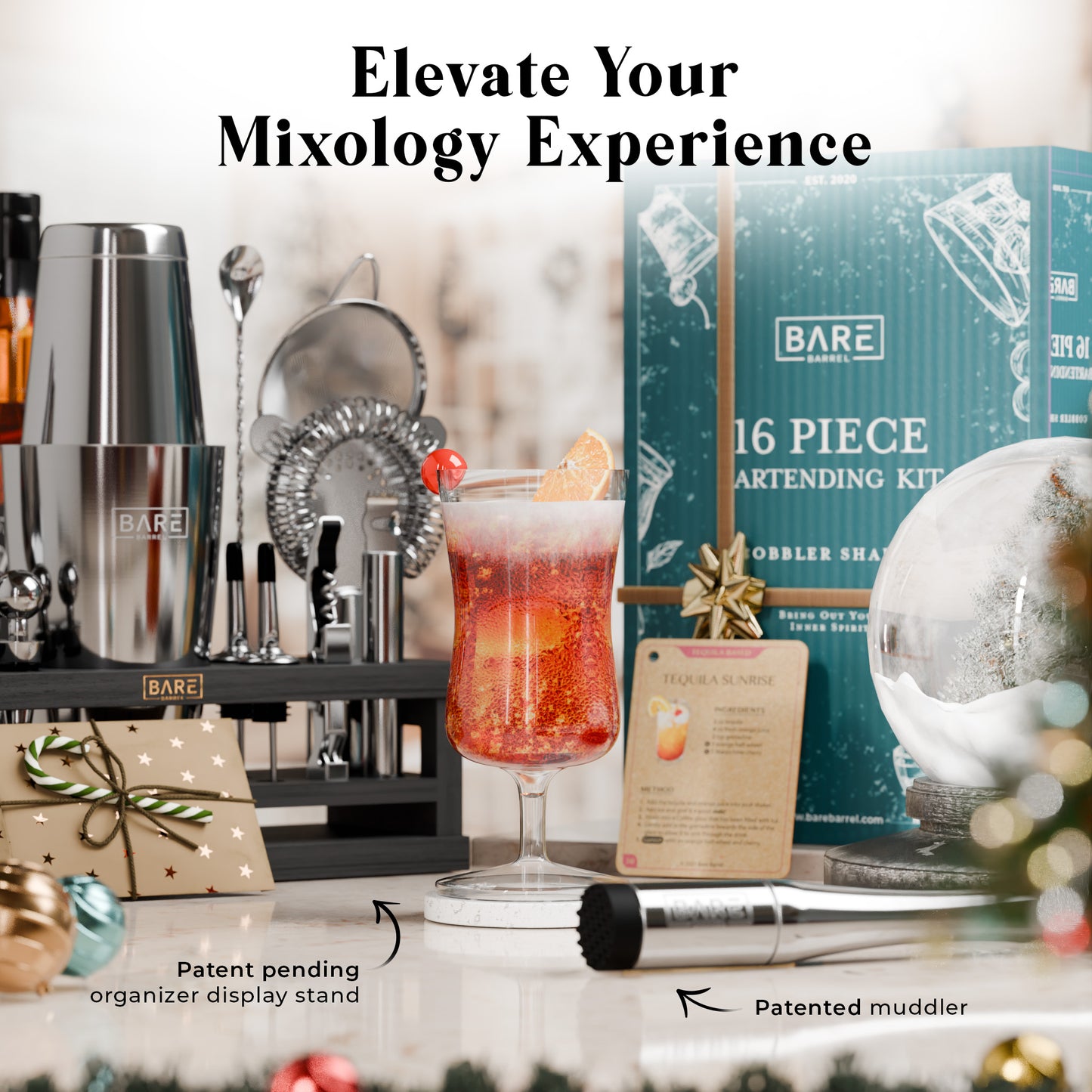 Classic Boston Bartender Kit